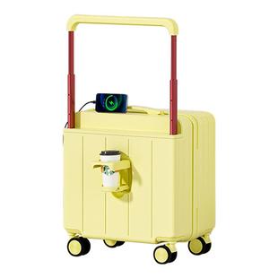 小行李箱20寸可登机箱小型18寸女2025新款宽拉杆旅行密码皮箱子男