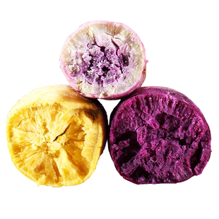 广东茂名现挖海边三色地瓜3-10斤装紫薯新鲜板栗红薯番薯蜜薯山芋