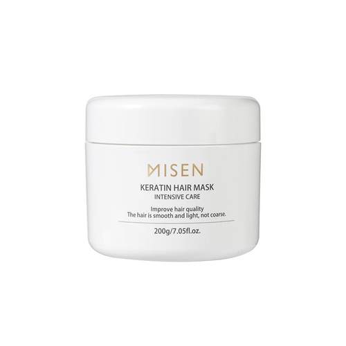 Misen密森双蛋白发膜白池花精油柔顺补水烫染受损干枯毛躁护发