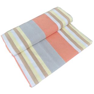 【断码处理】不起球优质纯棉老粗布床单枕套加厚单人双人条纹褥单