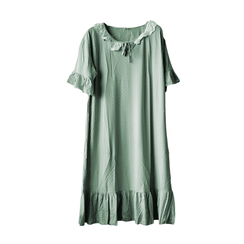 伊澜甜美风短袖睡裙女夏