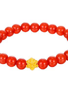 梦金园好事莲莲转运珠生日礼物