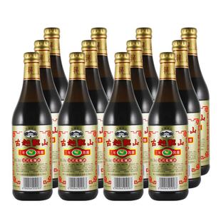 古越龙山绍兴黄酒三年陈花雕500ml*12瓶糯米整箱料酒老酒