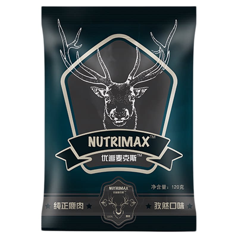 优追麦克斯高蛋白熟鹿肉即食新鲜梅花鹿肉新鲜东北特产食品零食