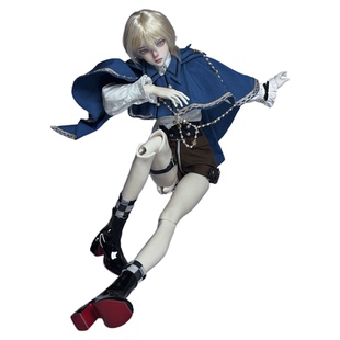 预售 灵喵娃社 4分BJD娃娃素体 大四男体揽星腹肌薄肌pvc三万院长