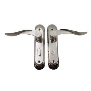 无钥匙卫生间门锁室内铝合金阳台厨房厕所门把手门锁三件套锁芯舌