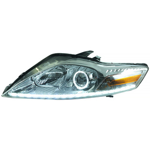 适用于08-12款福特蒙迪欧致胜大灯总成改装直射led双光透镜日行灯