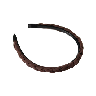 韩国麻花发箍女细边简约防滑发卡森系发捆高级感发窟洗脸头箍发饰