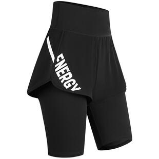 361运动短裤女防走光夏季外穿五分瑜伽裤假两件健身专用跑步短裤