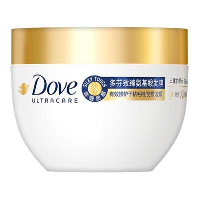 多芬发膜小金碗修复烫染受损发丝