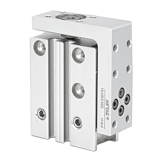 亚德客HLH侧轨型精密滑台气缸HLH 6/10/16/20-10X15X20X30X40X50S