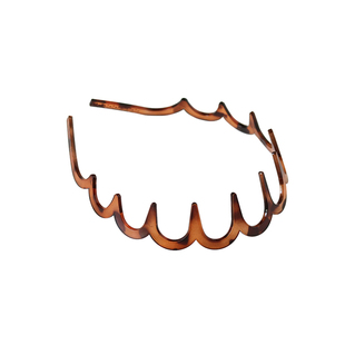 碎发波浪洗脸发箍女带齿防滑运动发卡气质外出发窟压发高颅顶头箍