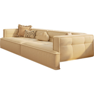 玛度定制飘窗沙发 吐司沙发客厅改造小沙发 奶油风棉花糖懒人沙发