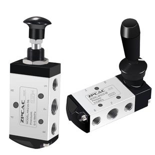 气动开关控制阀手扳阀4H210-08手动阀气阀4R210手拉阀气缸换向阀