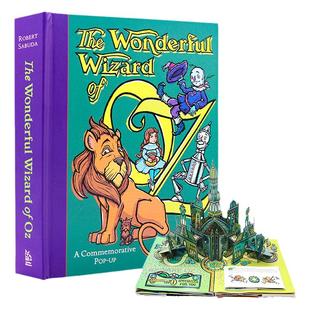 绿野仙踪3D立体书 The Wonderful Wizard Of OZ 英文原版绘本 儿童节礼物pop up立体书趣味英语童话故事绘本图画书