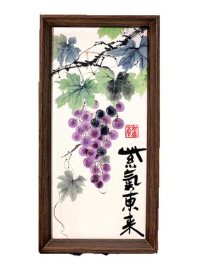 新中式家居祝福桌面摆件紫气东来
