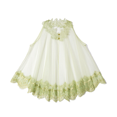 虚轨原创薄暮森林薄纱罩衫