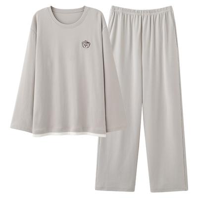 纯棉睡衣男士青少年春秋款