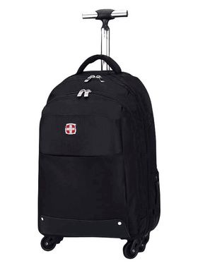 新品高中小学生大轮子商务书包