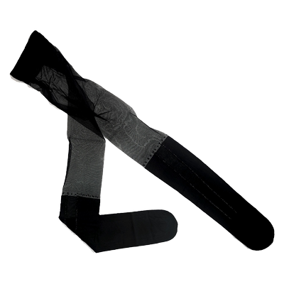 性感背线镂空亮丝连裤袜