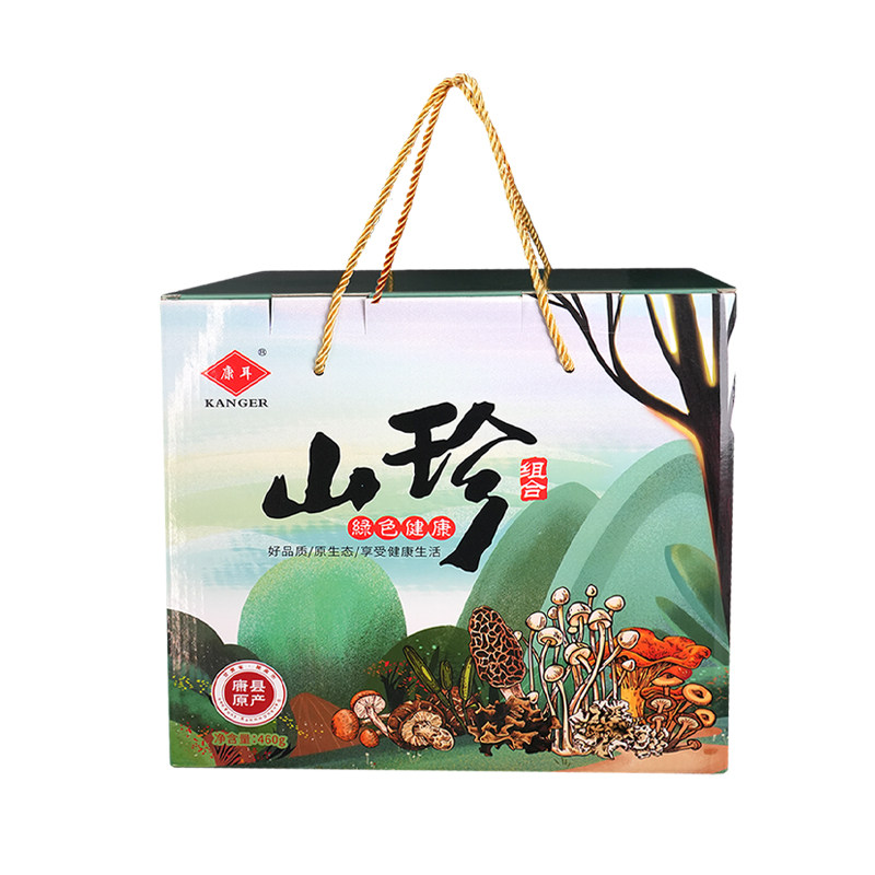 康耳山珍组合菌菇礼盒送长辈