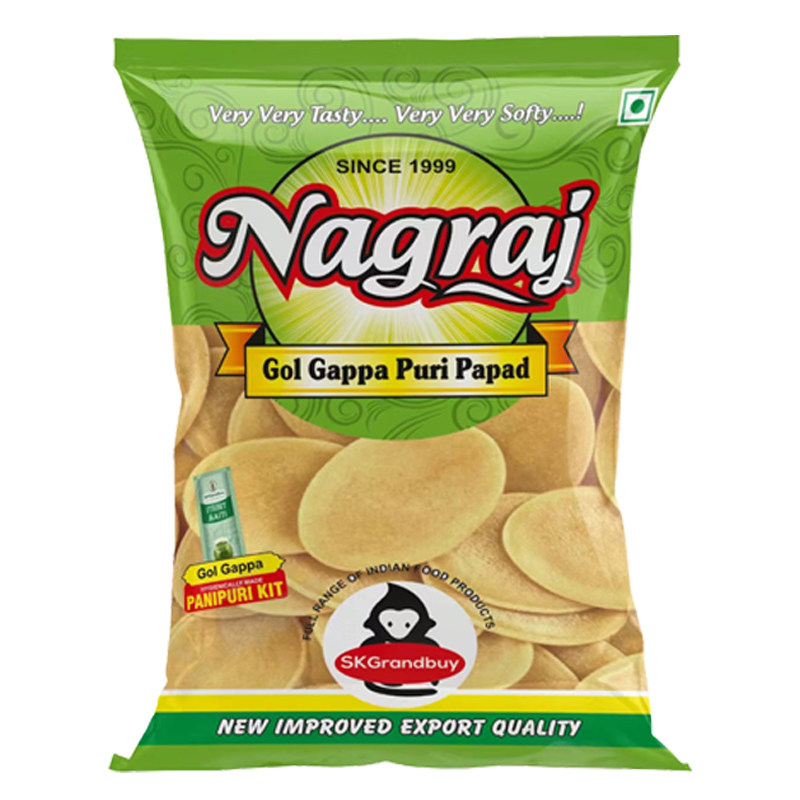 印度脆球Pani Puri空心土豆球油炸空心球玛莎拉脆脆球进口小吃