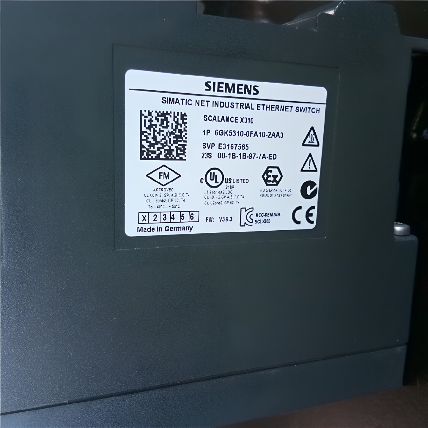 议价-西门子6GK53100FA002AA3增强型可网管交换机6GK53100FA002AA