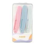 NOVO折叠修眉刀刮眉刀新手防刮伤专用安全便捷修眉毛神器学生套装
