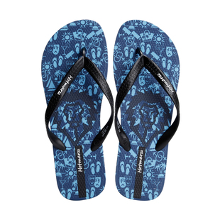 hotmarzz/黑玛人字拖拖鞋男2025新款防滑外穿休闲沙滩平底夹拖