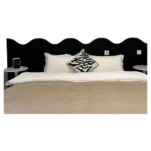 床头毛毡板床围幼儿园墙贴背景墙儿童防撞护板软包造型装饰墙自粘