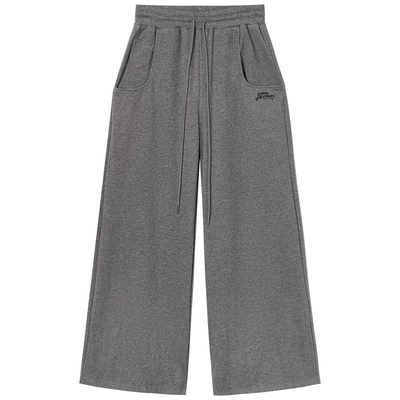 Eptison慵懒休闲风宽松阔腿裤