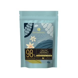 Bennsethicoa安斯可黑巧克力纯可可脂原装进口海盐夹心黑巧65g