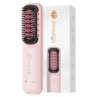 【达播专属】Beautigo超能无线直发梳等离子不伤发直卷两用电梳子