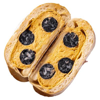 焙叔的店蛋皮墨鱼肠代餐欧包