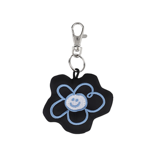 wackywilly包包挂件韩系花朵Lily钥匙扣金属扣饰可爱卡通小挂件