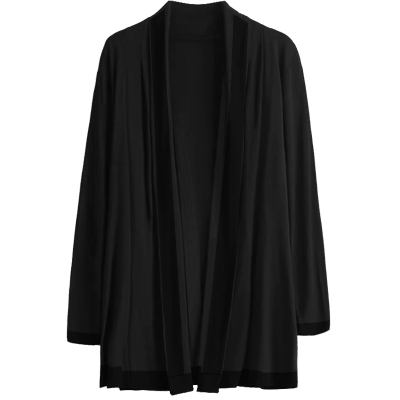 绵羊毛开衫V领针织开衫