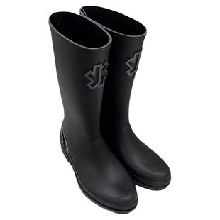 Starbloom 星花雨靴女2024新款时尚仿皮纹春季穿成人水鞋中筒靴