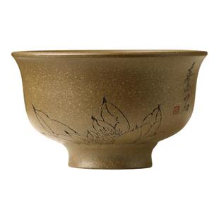 宜兴原矿紫砂主人杯纯手工小号男女士正品名家李建军茶杯个人专用