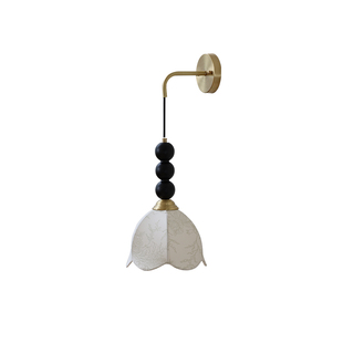 菲罗拉法式复古卧室床头吊线壁灯中古风侘寂客厅民宿过道楼梯灯具