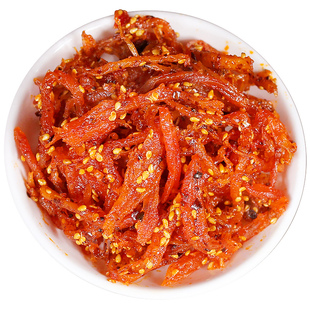 麻辣鱿鱼丝章鱼足片香辣鱿鱼干尤鱼海鲜即食零食大全各种美食干货