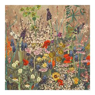 ins油画风全自动滚筒洗衣机盖垫冰箱床头柜盖布免洗防晒防水盖巾