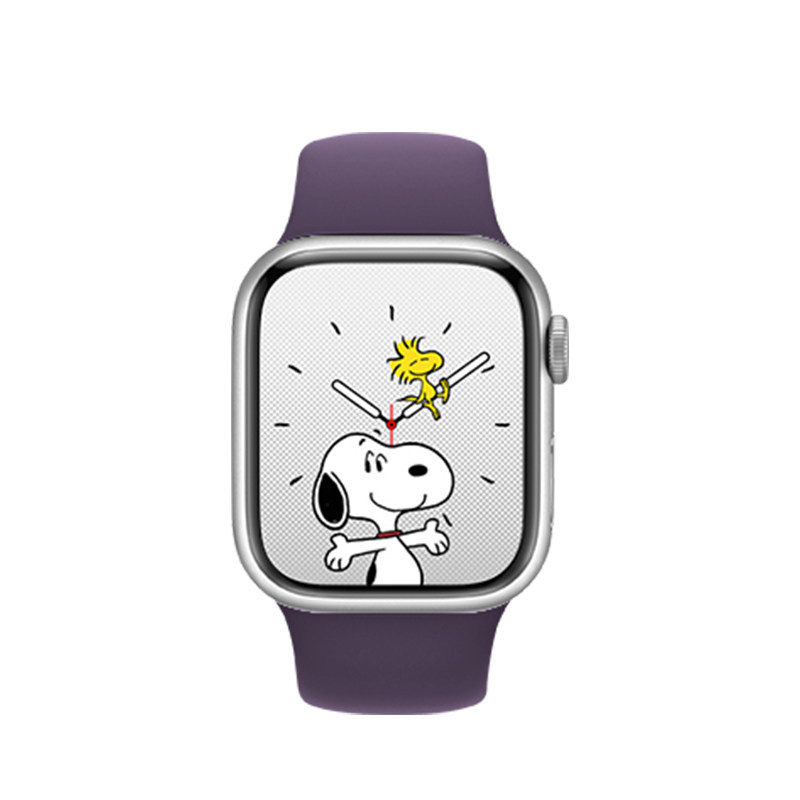 匠戴适用iwatch反扣硅胶表带