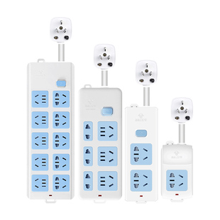 公牛短线插座多功能插排0.5米半米排插1米多功能家用正品拖接线板