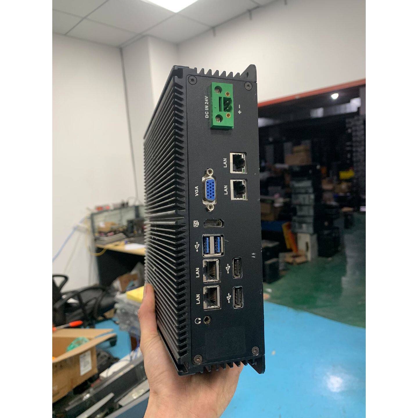议价-4网口 i5 6200u千兆软路由,工控机支持虚拟化,硬件直
