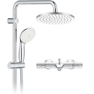 高仪新天瀑200原装进口智能恒温淋浴花洒套装浴缸龙头免费安装