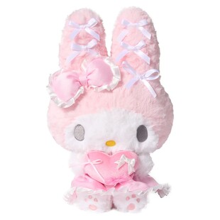 【七夕礼物】MINISO名创优品爱心丝带美乐蒂Hello Kitty公仔玩偶