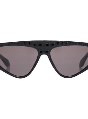 Alaïa 阿莱亚 女士 太阳镜 Lettering flat-top 徽标太阳眼镜