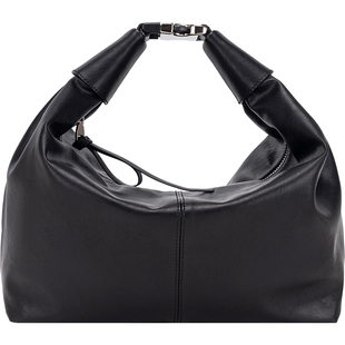 “一眼就入的高级感” 首创慵懒风松弛感真皮牛角饺子包| SFREEYA