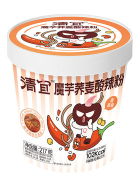 0脂低卡魔芋桶面免洗免煮
