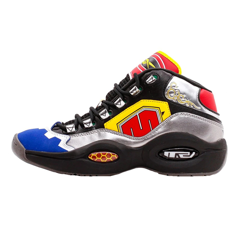 超凡战队 x Reebok Question Mid Megazord 联名 GY0590 机甲盒